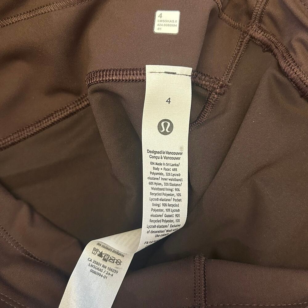 lululemon athletica Chocolate High-Rise Leggings - Picture 9 of 11
